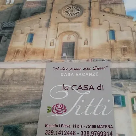 La Casa Di Titti Apartament Matera